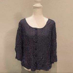 Boden Polka Dot Blouse